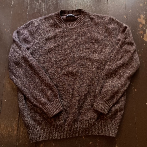 Men’s Brown Barbour Wool Sweater - Picture 7 of 7